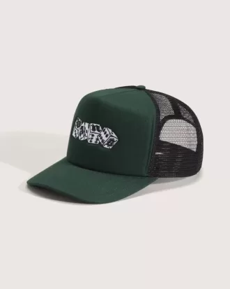 Căciulă de camioner cu logo-ul cuburi Căciulă de camioner cu logo-ul cuburi
