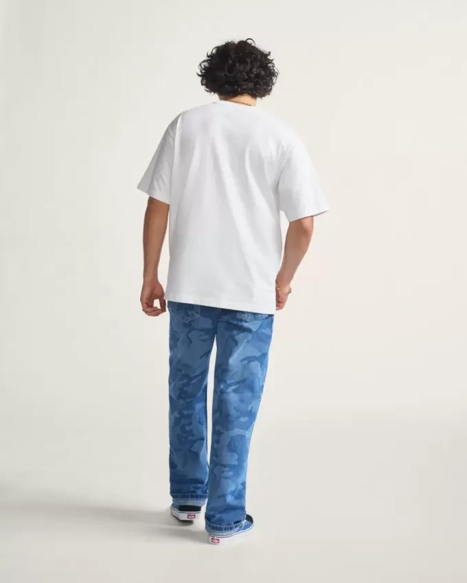 Check-5 Pantaloni largi din denim Check-5 Pantaloni largi din denim