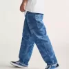Check-5 Pantaloni largi din denim Check-5 Pantaloni largi din denim