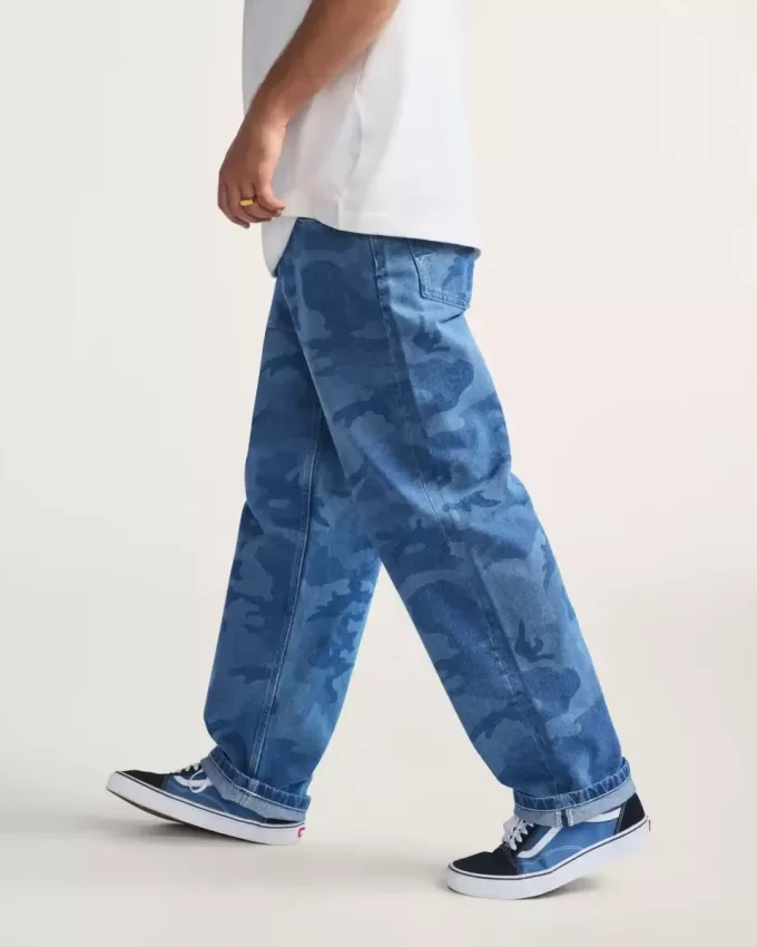 Check-5 Pantaloni largi din denim Check-5 Pantaloni largi din denim