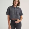 Cămașă cu nasturi Natalie Denim