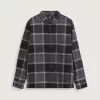 Cămașă de flanel în carouri Larkspur Cămașă de flanel în carouri Larkspur