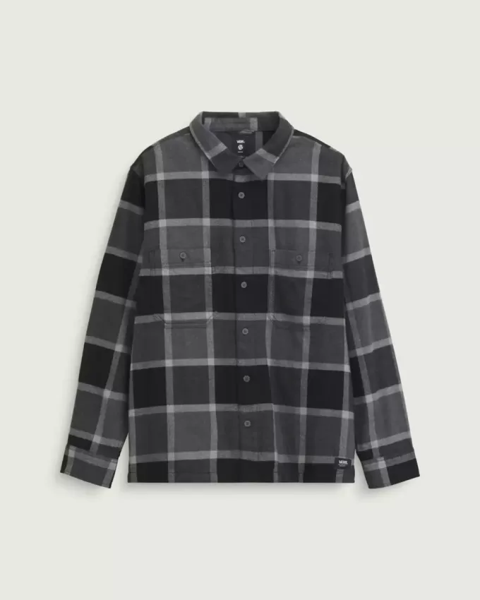 Cămașă de flanel în carouri Larkspur Cămașă de flanel în carouri Larkspur