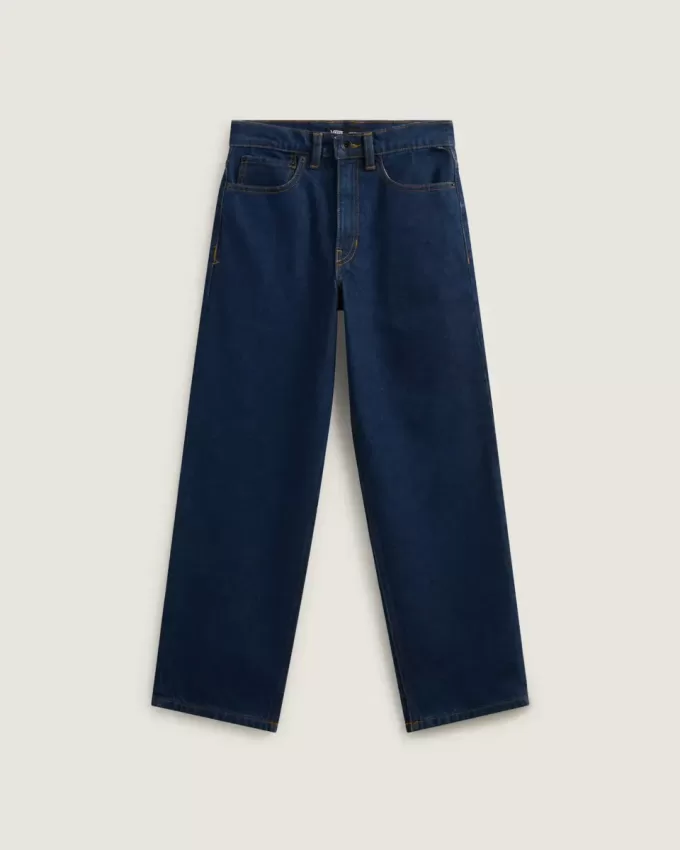 Copii Check-5 Pantaloni largi din denim Copii Check-5 Pantaloni largi din denim