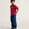 Copii Check-5 Pantaloni largi din denim Copii Check-5 Pantaloni largi din denim
