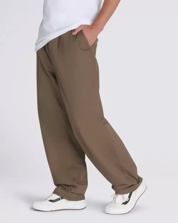 Gama de pantaloni largi cu elastic conic Gama de pantaloni largi cu elastic conic