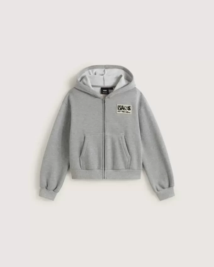 Hanorac pentru copii Van-Archy Label cu fermoar Hanorac pentru copii Van-Archy Label cu fermoar