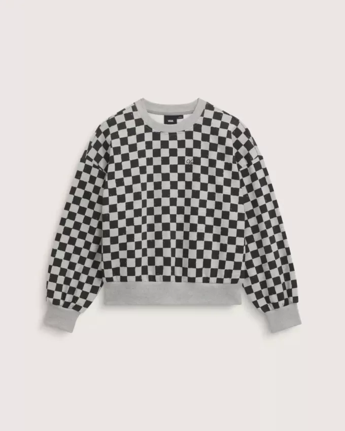 Hanorac Retro Crew Checkerboard Hanorac Retro Crew Checkerboard