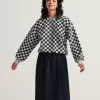 Hanorac Retro Crew Checkerboard Hanorac Retro Crew Checkerboard