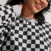 Hanorac Retro Crew Checkerboard Hanorac Retro Crew Checkerboard