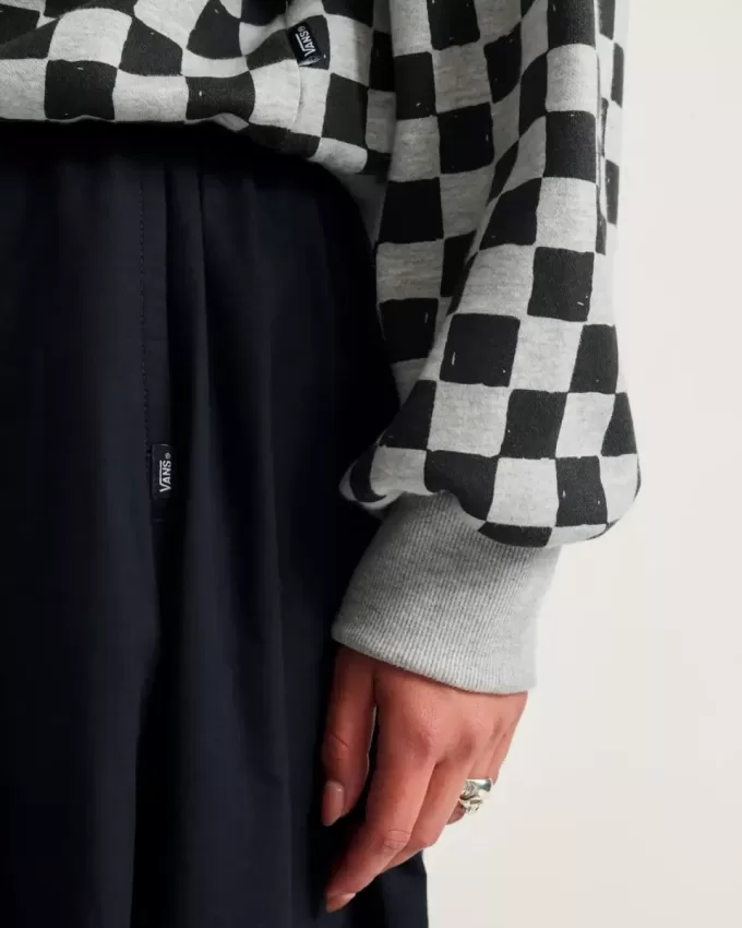 Hanorac Retro Crew Checkerboard Hanorac Retro Crew Checkerboard