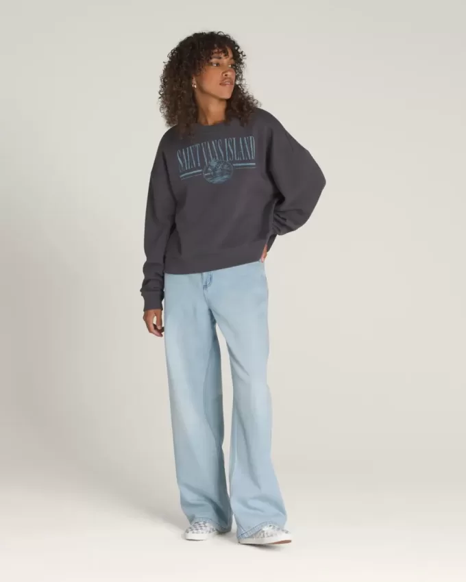 Hanorac retro Isle Graphic Crew Hanorac retro Isle Graphic Crew
