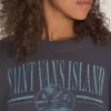 Hanorac retro Isle Graphic Crew Hanorac retro Isle Graphic Crew