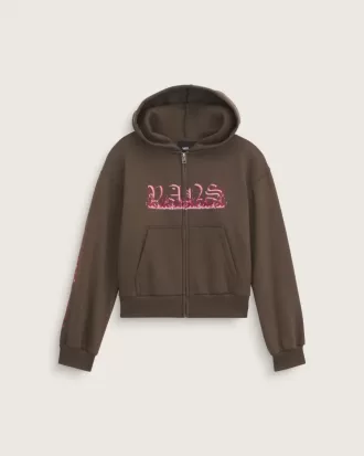 Hanorac Vans Inferno cu fermoar pentru copii Hanorac Vans Inferno cu fermoar pentru copii