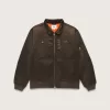 Jachetă bomber din satin OTW