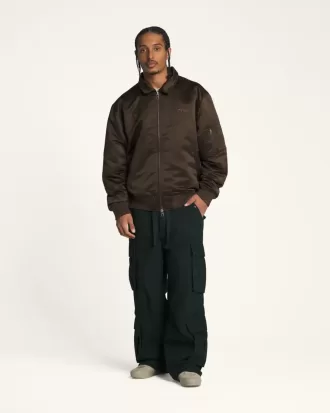 Jachetă bomber din satin OTW