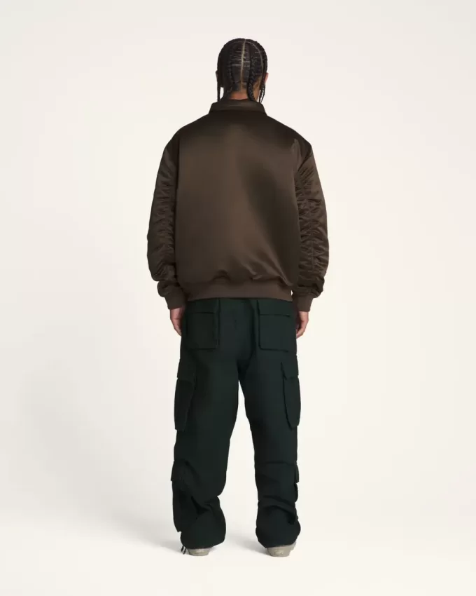 Jachetă bomber din satin OTW