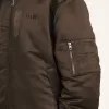 Jachetă bomber din satin OTW