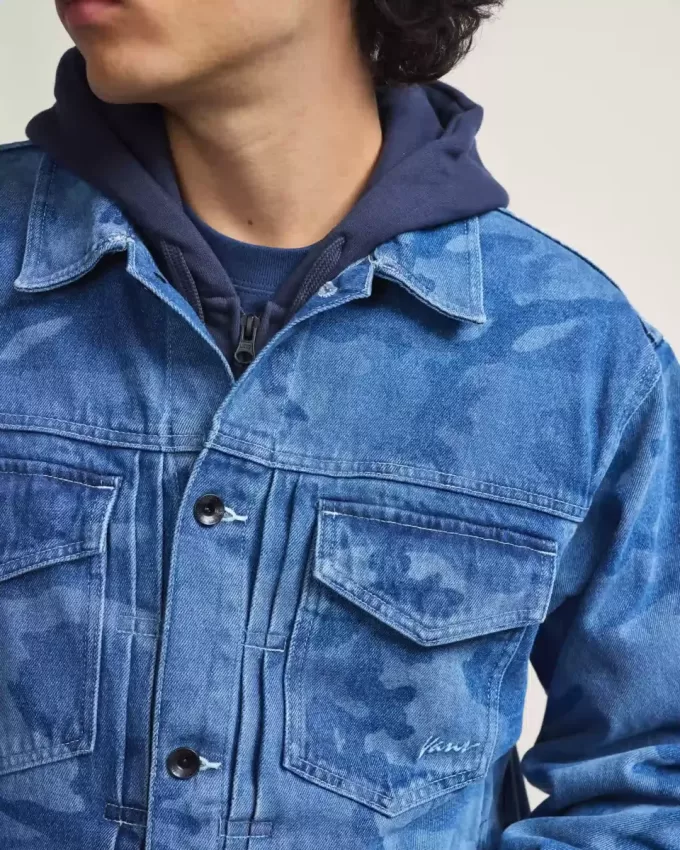 Jachetă de camioner din denim