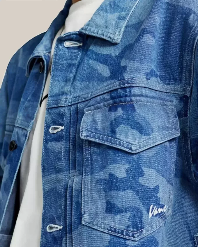 Jachetă de camioner din denim