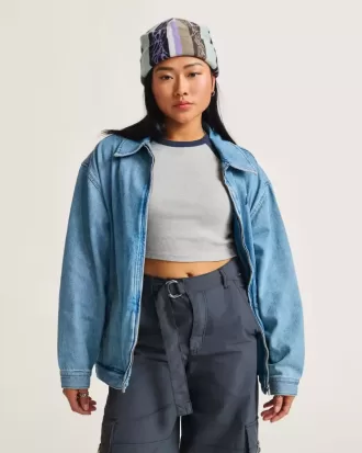 Jachetă Pitstop denim Jachetă Pitstop denim