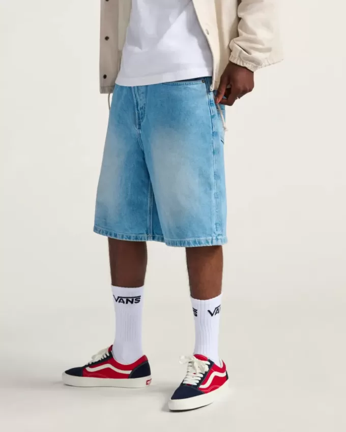 Jorts de denim premium