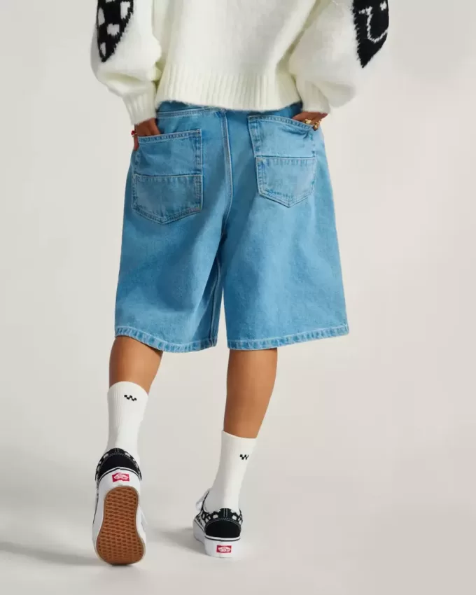 Jorts de denim premium