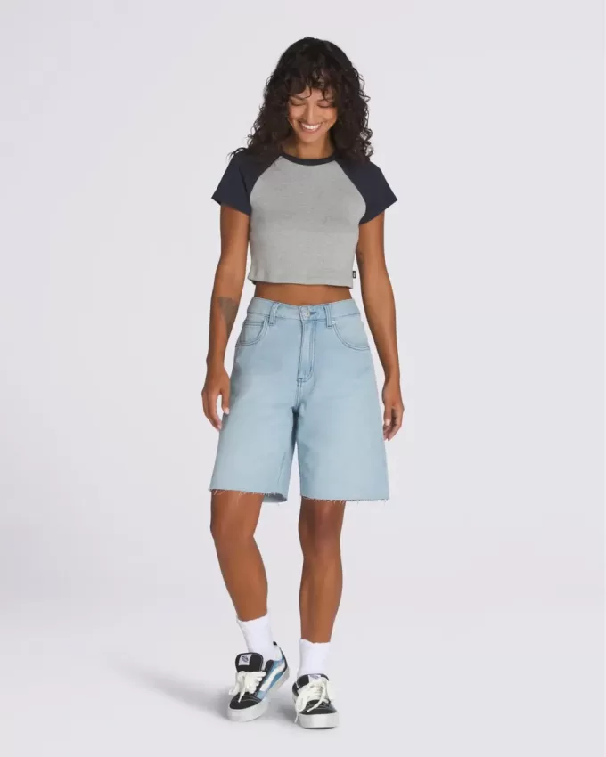 Jorts Sirelle Cut-Off 9”