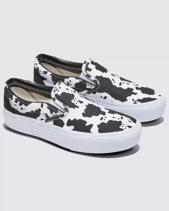 Încălțăminte cu platformă Customs Classic Slip-On