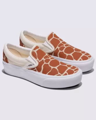 Încălțăminte cu platformă Customs Classic Slip-On