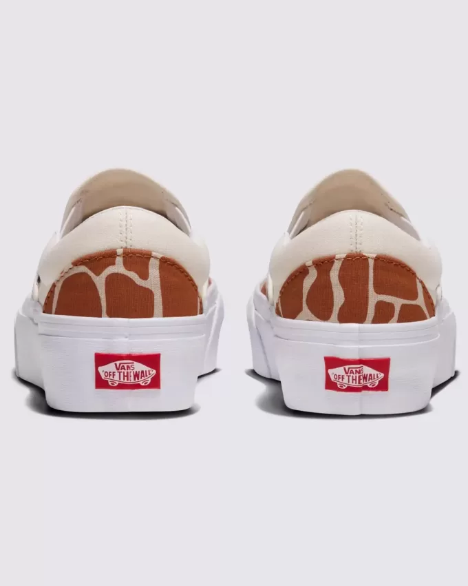 Încălțăminte cu platformă Customs Classic Slip-On