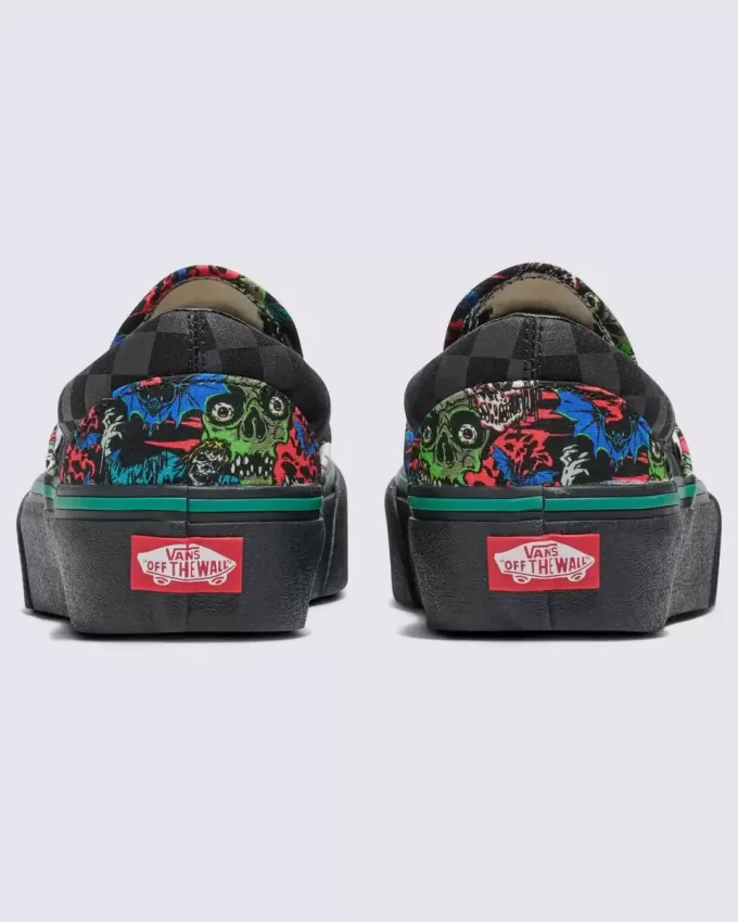 Încălțăminte de Halloween cu platformă clasică Customs Încălțăminte de Halloween cu platformă clasică Customs