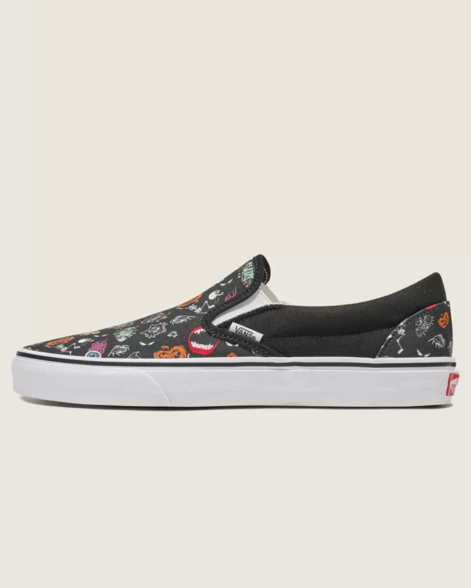 Încălțăminte de Halloween Customs Classic Slip-On Încălțăminte de Halloween Customs Classic Slip-On