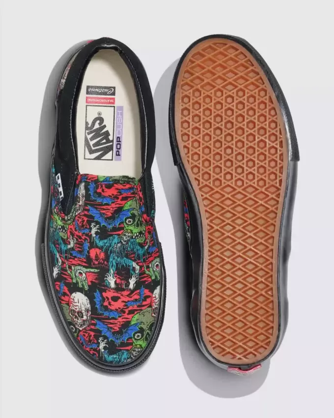 Încălțăminte de Halloween Customs Skate Încălțăminte de Halloween Customs Skate
