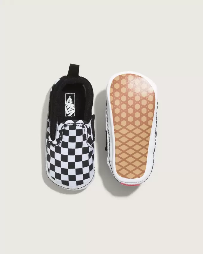 Încălțăminte pentru pătuț pentru copii Slip-On V Checkerboard