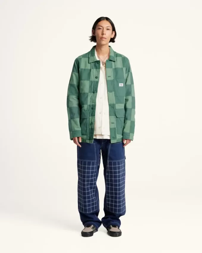 OTW Patchwork Drill Chore Coat
