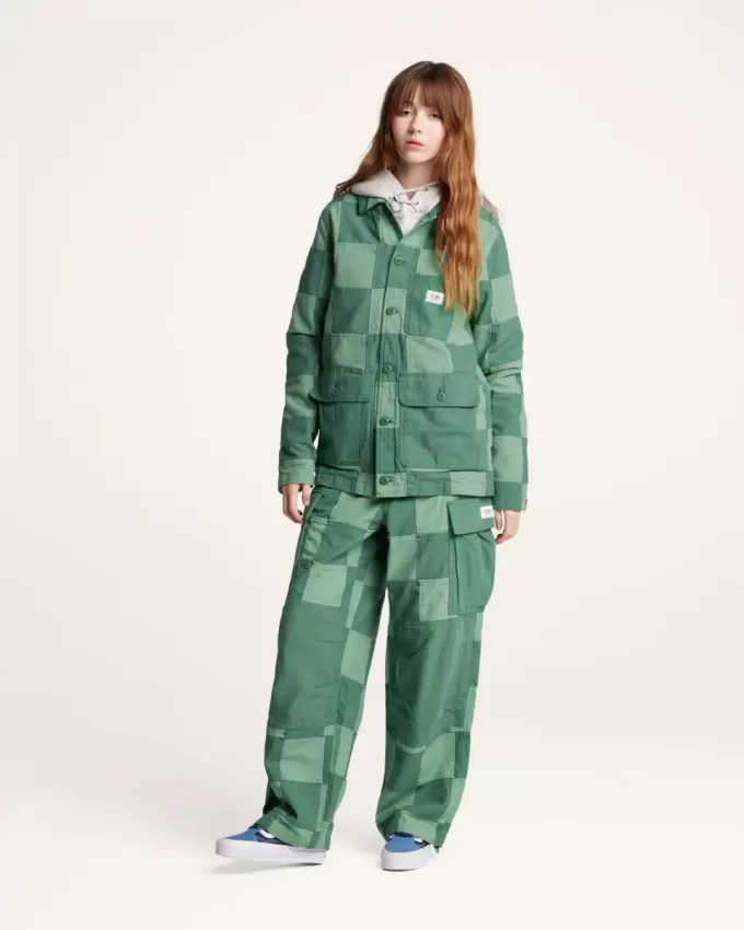 OTW Patchwork Drill Chore Coat