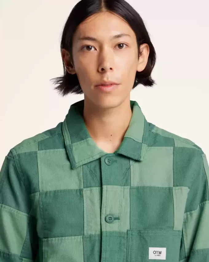 OTW Patchwork Drill Chore Coat