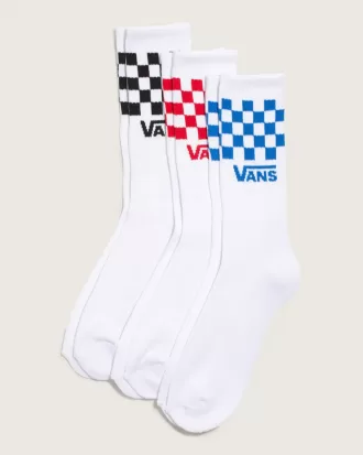 Pachet de 3 șosete Classic Check Crew