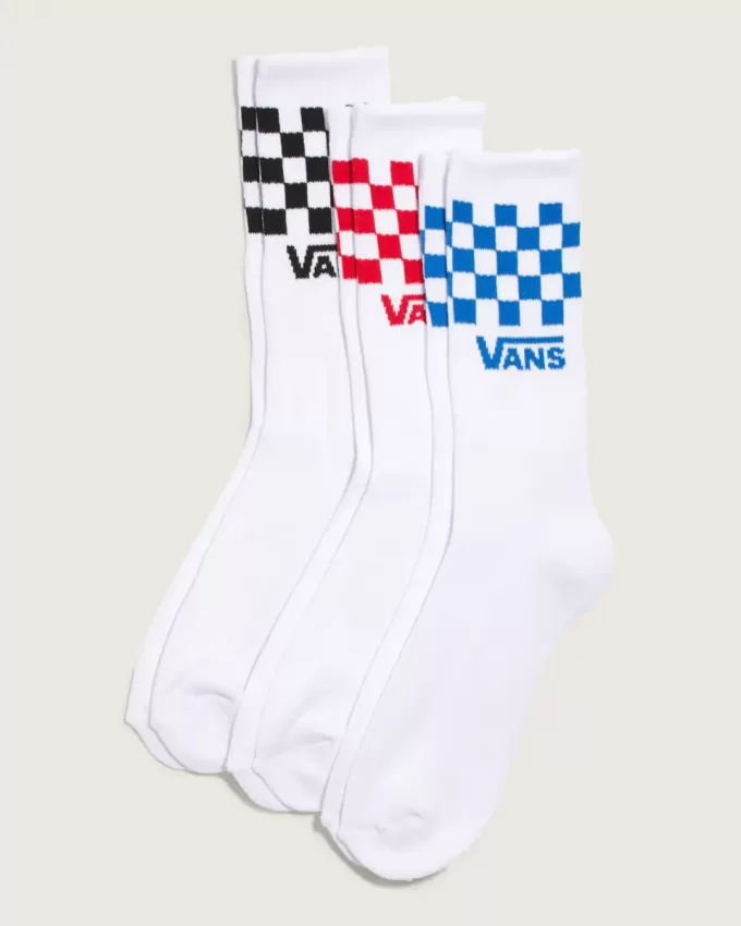 Pachet de 3 șosete Classic Check Crew