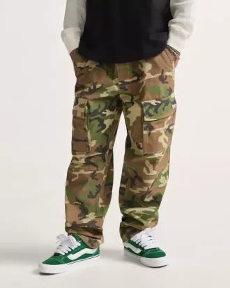 Pantaloni conici largi Fatigue Cargo Ripstop