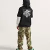 Pantaloni conici largi Fatigue Cargo Ripstop