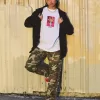 Pantaloni conici largi Fatigue Cargo Ripstop
