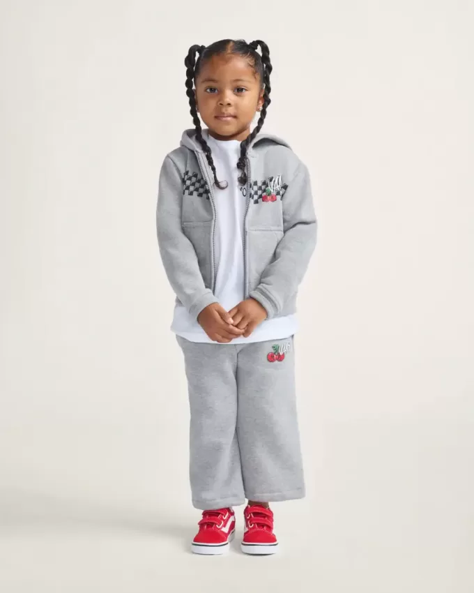 Pantaloni de sport Checker Cherries pentru copii mici Pantaloni de sport Checker Cherries pentru copii mici