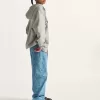 Pantaloni din denim largi Blaze Check-5