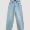 Pantaloni largi din denim Check-5 Pantaloni largi din denim Check-5