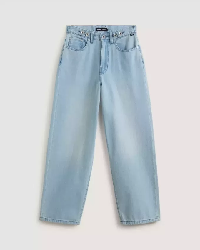 Pantaloni largi din denim Check-5 Pantaloni largi din denim Check-5