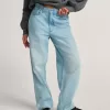 Pantaloni largi din denim Check-5 Pantaloni largi din denim Check-5