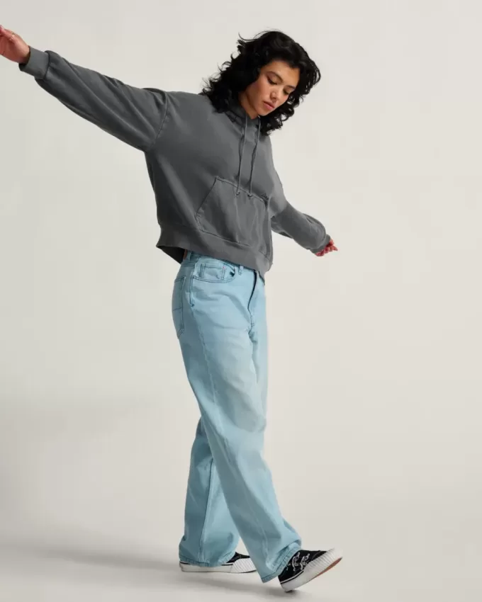 Pantaloni largi din denim Check-5 Pantaloni largi din denim Check-5