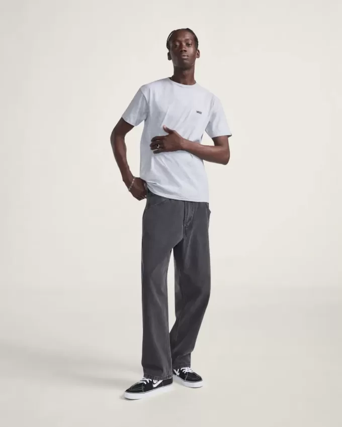 Pantaloni largi din denim Skate Check-5